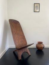 Load image into Gallery viewer, Vintage Primitive High Back Chair I