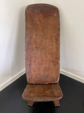 Load image into Gallery viewer, Vintage Primitive High Back Chair I