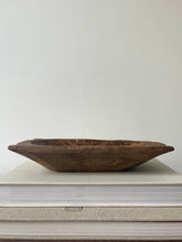 Load image into Gallery viewer, Hand Carved Primitive Wood Bowl
