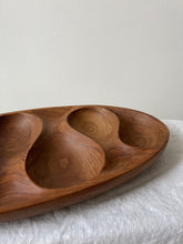 Load image into Gallery viewer, Large Sculptural Wood Tray