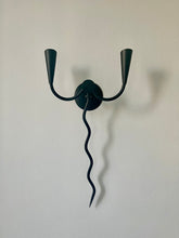 Load image into Gallery viewer, Iron Squiggle Wall Candelabra