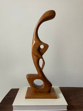 Load image into Gallery viewer, MCM Abstract Wood Sculpture
