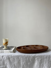 Load image into Gallery viewer, Large Sculptural Wood Tray