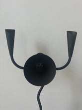 Load image into Gallery viewer, Iron Squiggle Wall Candelabra