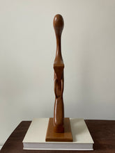 Load image into Gallery viewer, MCM Abstract Wood Sculpture