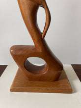 Load image into Gallery viewer, MCM Abstract Wood Sculpture
