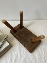Load image into Gallery viewer, Three Legged Vintage Stool