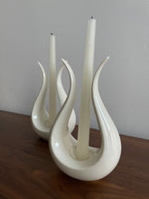 Load image into Gallery viewer, Mid Century Porcelain Candle Holders