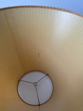 Load image into Gallery viewer, Chrome Table Lamp With Pleated Shade