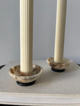 Load image into Gallery viewer, Italian Marble Candle Holders