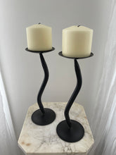 Load image into Gallery viewer, Wavy Iron Candle Holders