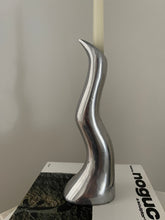 Load image into Gallery viewer, Art Deco Squiggle Candle Holder