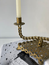 Load image into Gallery viewer, 1960s Brutalist Candelabra