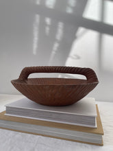 Load image into Gallery viewer, Hand Carved MCM Wood Bowl
