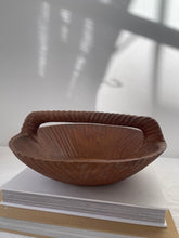 Load image into Gallery viewer, Hand Carved MCM Wood Bowl