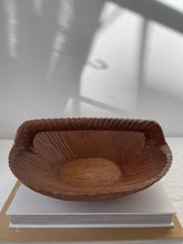 Load image into Gallery viewer, Hand Carved MCM Wood Bowl