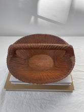 Load image into Gallery viewer, Hand Carved MCM Wood Bowl