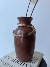 Load image into Gallery viewer, Clay Vessel with Rope Detail