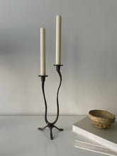 Load image into Gallery viewer, Wavy Bronze Candelabra