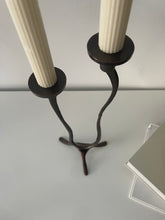 Load image into Gallery viewer, Wavy Bronze Candelabra
