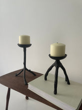 Load image into Gallery viewer, Cast Iron Branch Candle Holders