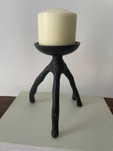 Load image into Gallery viewer, Cast Iron Branch Candle Holders