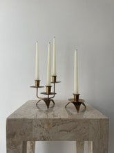 Load image into Gallery viewer, Mid Century Brass Candelabra