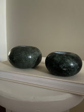 Load image into Gallery viewer, Green Marble Tea Light Candle Holders