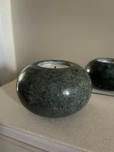 Load image into Gallery viewer, Green Marble Tea Light Candle Holders
