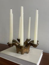 Load image into Gallery viewer, Bronze Danish Candelabra