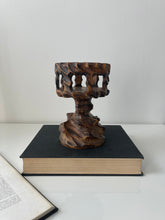 Load image into Gallery viewer, Brutalist Footed Candle Holder