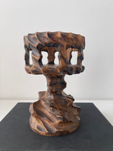 Load image into Gallery viewer, Brutalist Footed Candle Holder