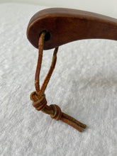 Load image into Gallery viewer, Footed Wooden Bowl with Handle