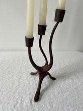 Load image into Gallery viewer, Wrought Iron Candelabra