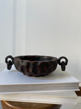 Load image into Gallery viewer, Wooden Bowl with Chain Handles