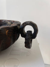 Load image into Gallery viewer, Wooden Bowl with Chain Handles