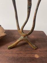 Load image into Gallery viewer, Hand Forged Iron Wavy Candelabra