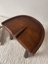 Load image into Gallery viewer, 1950s Three Splayed Leg Stool