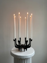 Load image into Gallery viewer, Black Metal Candelabra