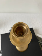 Load image into Gallery viewer, Brass Squiggle Candle Holder