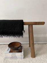 Load image into Gallery viewer, Vintage Elm Wood Bench