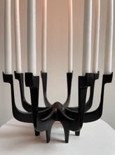 Load image into Gallery viewer, Black Metal Candelabra