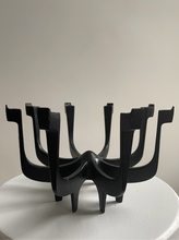 Load image into Gallery viewer, Black Metal Candelabra