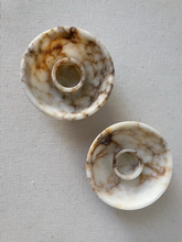Load image into Gallery viewer, Italian Marble Candle Holders