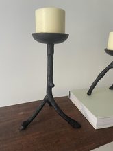 Load image into Gallery viewer, Cast Iron Branch Candle Holders