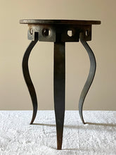 Load image into Gallery viewer, Patina Metal Accent Table
