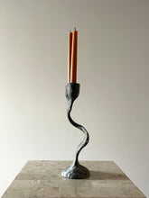 Load image into Gallery viewer, Brutalist Patina Candle Holder
