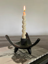 Load image into Gallery viewer, Ceramic Three-Legged Candle Holder
