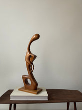 Load image into Gallery viewer, MCM Abstract Wood Sculpture
