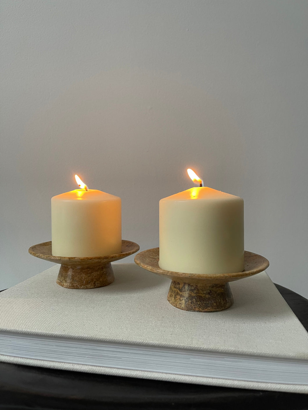 Candle Holder Plates with Stands